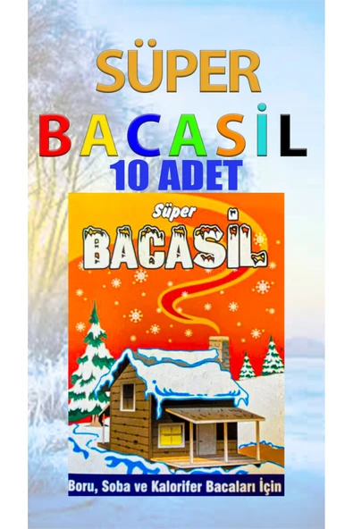 Baca Temizleyici Soba Borusu Temizleyici 10 Adet ürün görseli 1
