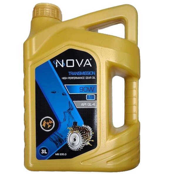 Nova 90 Numara Asansör Dişli Kutusu ve Şanzıman Yağı 3 Litre ürün görseli 1