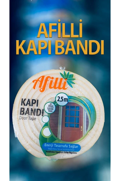 Kapı Bandı En 18 Mm Kalınlık 9 Mm Uzunluk 2,5 Metre ürün görseli 1