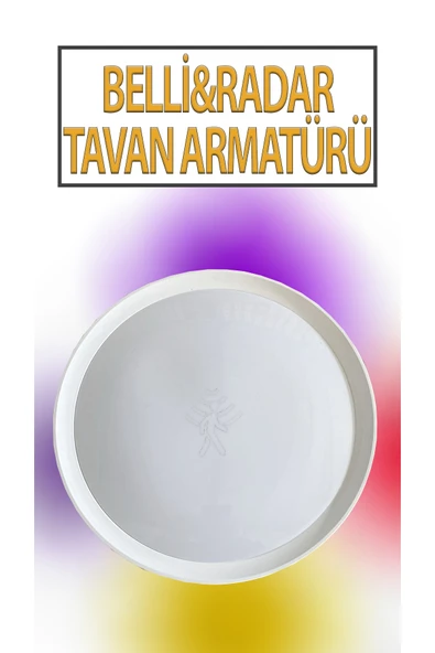 Tavan Armatürü 20 Watt Harekete Duyarlı Kolay Montaj ürün görseli 1