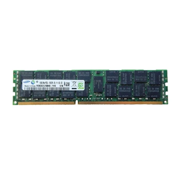 Samsung 16 GB 10600R PC3L DDR3 SERVER Ram M393B2G70DB0-YH9 ürün görseli 1