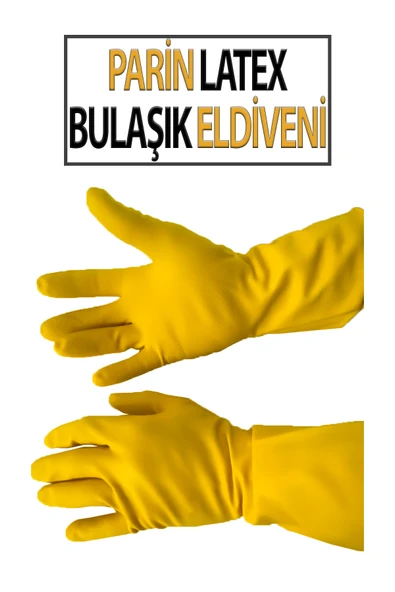 Lateks Bulaşık Eldiveni M Beden ürün görseli 1