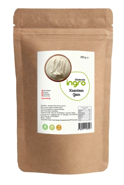 Glutensiz Ksantam Gam 250 G - Resim 2