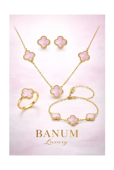 Çelik Yonca Van Cleef Temeli 4 Set ürün görseli 1