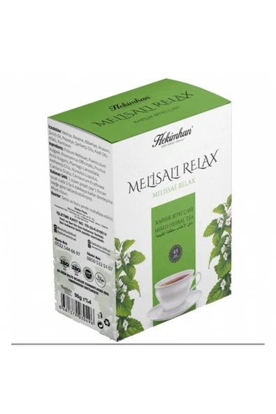 RELAX MELİSALI KARIŞIK ÇAY 45 Lİ SÜZEN POŞET ürün görseli 1