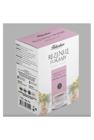 BEBEK ÇAYI REZENELİ FOR BABY KARIŞIK ÇAY 45 Lİ SÜZEN POŞET ürün görseli 1