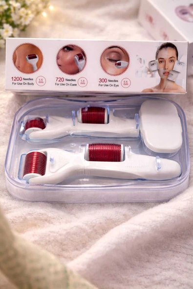 4 In1 Derma Roller Yüz Bakimi Alet Setı ürün görseli 1