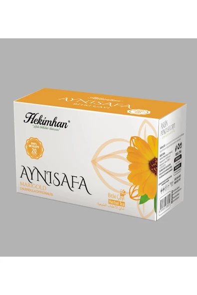 AYNISEFA ÇAYI (Calendula officinalis L.) 20 Lİ SÜZEN POŞET ürün görseli 1
