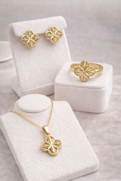 Lüx Tasarım Çelik 3Lu Set - Resim 2