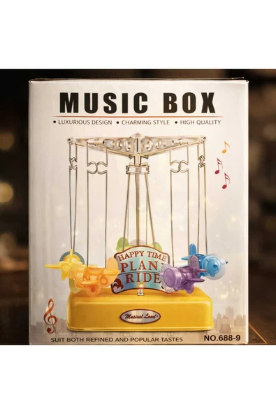 Musıc Box Dönan Ve Muzik Çalan Lux Oyuncak ürün görseli 1