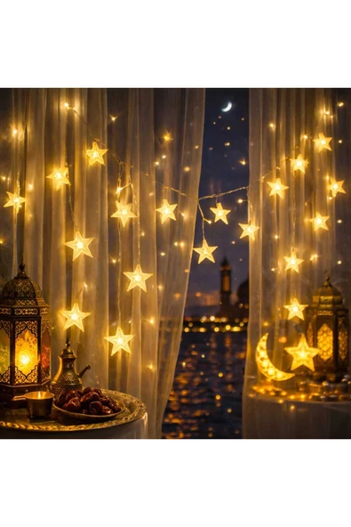 Ramazan Süsü Yıldızlı Led Işık - Resim 2