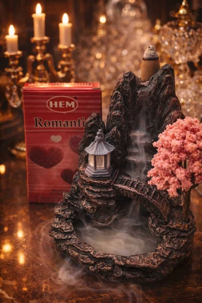Lüx Romantik Aromalı Geri Akışlı Paketınde 10 Adet Tütsü ürün görseli 1