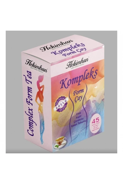 KOMPLEKS FORM ÇAY 45 Lİ SÜZEN POŞET ürün görseli 1