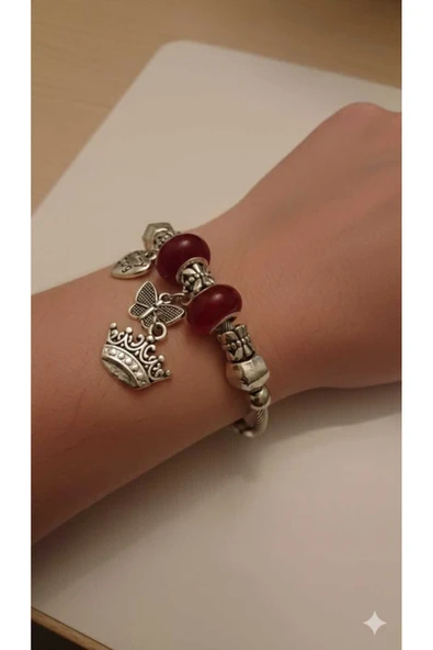 Çelik Charm Bileklik ürün görseli 1