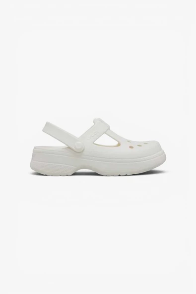 Crocs   Classic Mary Jane Clog K Unisex Çocuk Chalk  - 210615 ürün görseli 1