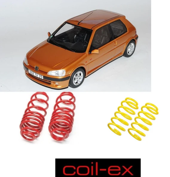 peugeot 106 coil-ex 4.cm spor helezon yay ürün görseli 1