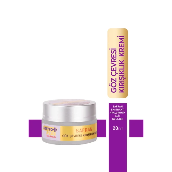 Softto Plus Safran Göz Çevresi Kırışıklık Kremi 20 Ml ürün görseli 1