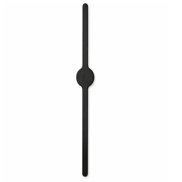 SARAL Çizgili Mat Siyah Dolap Çekmece Kulp 1184 mm Uzun Kulp Modern Dayanıklı Tasarım ürün görseli 1