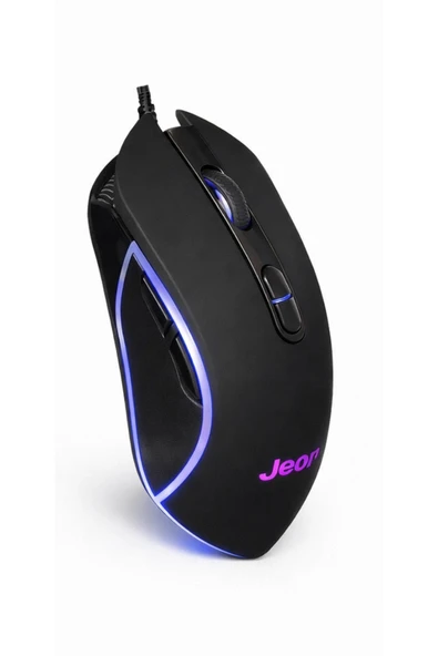 Jedel GM870 3200 DPI 7 Renk RGB Aydınlatmalı Kablolu Gaming Mouse ürün görseli 1