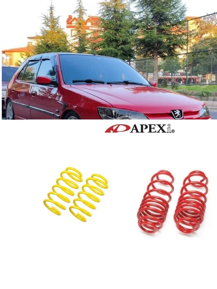 peugeot 306 apexi 4.cm spor helezon yay ürün görseli 1
