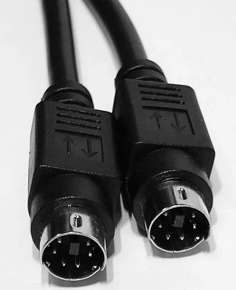 Tools Saitek X52 Pro Entegre PC Uçuş Sistemi ile Uyumlu 6Pin Din Joystick Kablosu 1.5m ürün görseli 1
