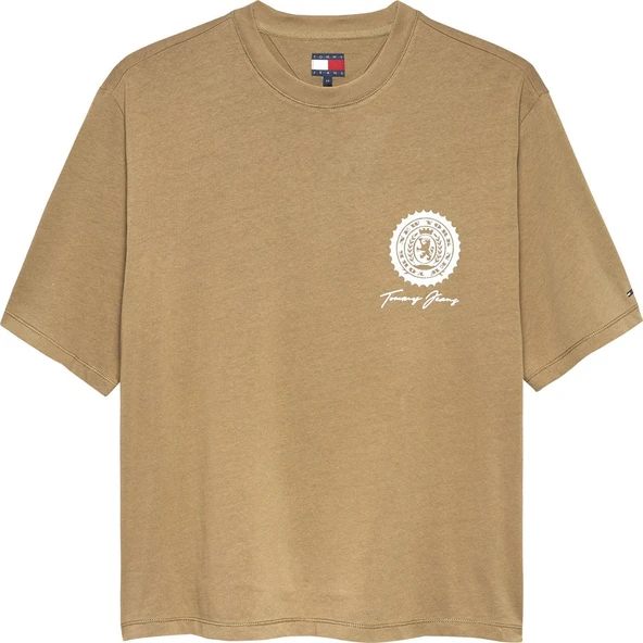 Tommy Hilfiger   TJM 90S BILLS SS TEE Erkek Bej T-Shirt - DM0DM22332 ürün görseli 1