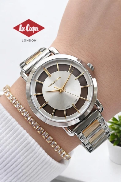 Lee Cooper Çelik Kordonlu 3 Atm Suya Dayanıklı 2 Yıl Garantili Kadın Kol Saati BFF.08037.330 ürün görseli 1