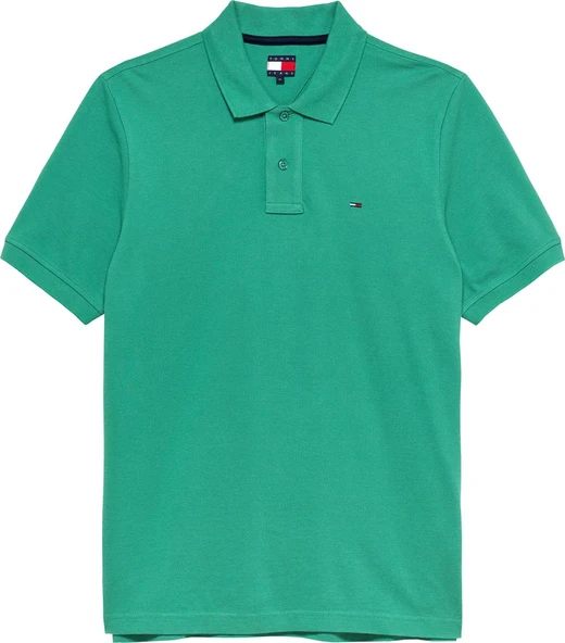 Tommy Hilfiger   TJM REG ESS POLO EXT Erkek Yeşil T-Shirt - DM0DM22711 ürün görseli 1
