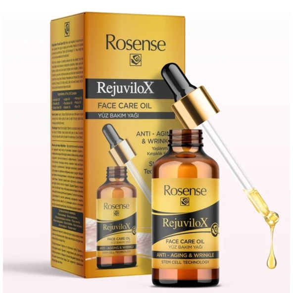 Rosense Rejuvilox Kırışıklık Karşıtı Yüz Bakım Yağı 30 ml ürün görseli 1