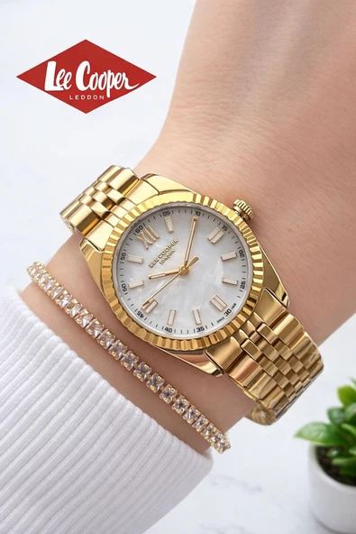 Lee Cooper Çelik Kordonlu 3 Atm Suya Dayanıklı 2 Yıl Garantili Kadın Kol Saati BFF.08303.120 ürün görseli 1