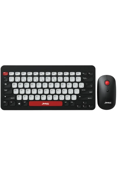 Jedel WS681B  Kablosuz Klavye Mouse Seti - Bluetooth + 2.4Ghz Çift Modlu - Resim 6