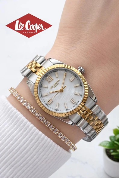 Lee Cooper Çelik Kordonlu 3 Atm Suya Dayanıklı 2 Yıl Garantili Kadın Kol Saati BFF.08303.220 ürün görseli 1