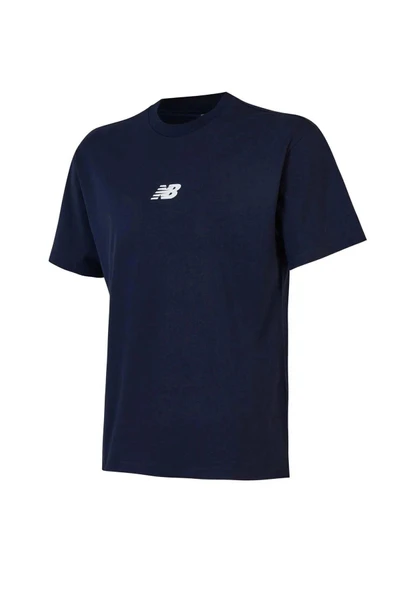 New Balance Lifestyle MNT1642-AVI Erkek Lacivert T-Shirt ürün görseli 1