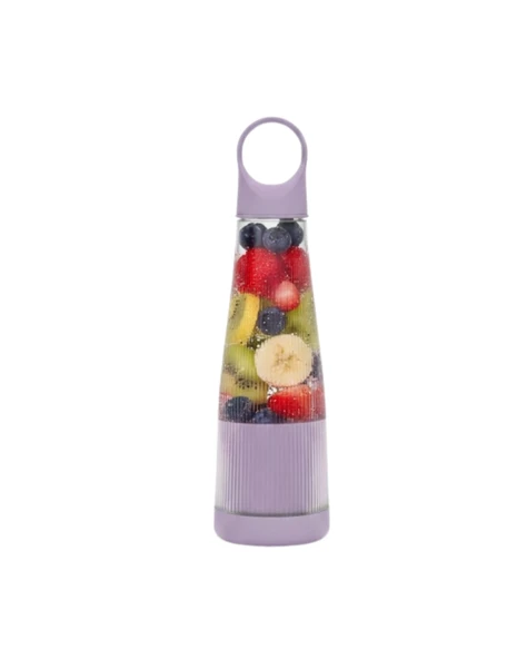 Kompakt Tasarımlı USB Şarjlı Smoothie Blender - Resim 4