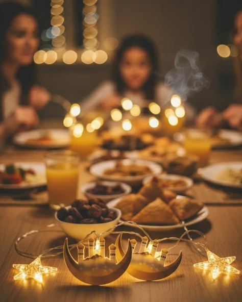 3 Metre Ramazan LED Saçak Işık Ev İçi Dekoratif Aydınlatma ürün görseli 1