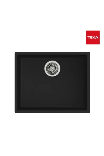 Teka SQUARE 50X40 TEZGAH ALTI GRANİT EVYE SİYAH ürün görseli 1