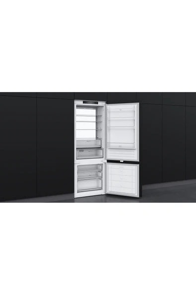 Teka - Rbf 78780 Fi - Ankastre Kombi Buzdolabı - 510 Lt - Beyaz Cam - 70 Cm - 113560021 ürün görseli 1