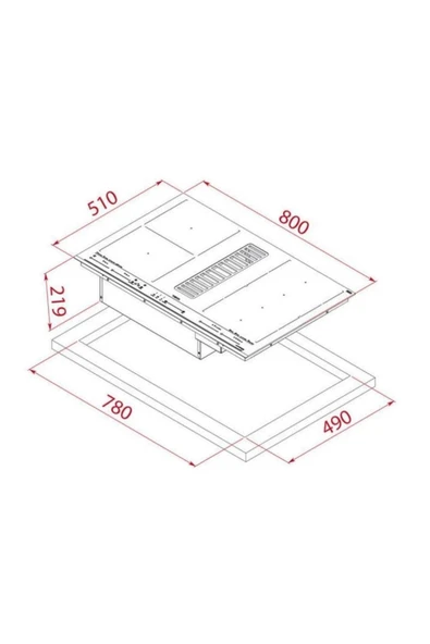 Teka Hob Aff 87601 Mst Bk - Resim 2