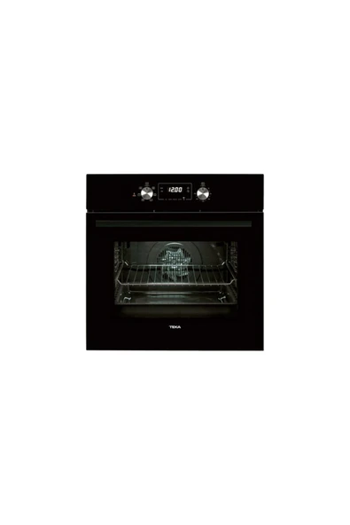 Teka HAK 625 BK 6 PROGRAMLI SİYAH 65 LT MULTİFONKSİYONEL ANKASTRE FIRIN ürün görseli 1