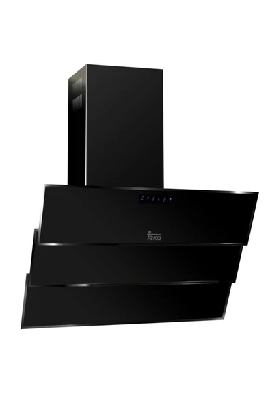 Teka TVT 90.1 SİYAH CAM 90 CM. DUVAR TİPİ DAVLUMBAZ ürün görseli 1