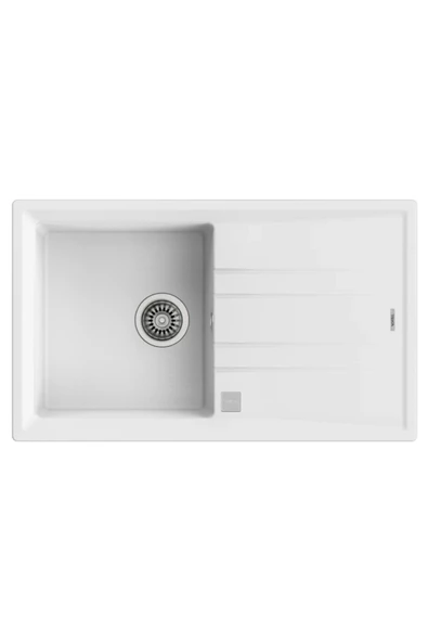 Teka STONE 50 B-TG BEYAZ TEZGAHÜSTÜ GRANİT EVYE ürün görseli 1