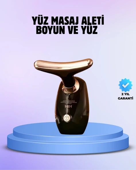Yüz Masaj Aleti Boyun ve Yüz EMS Güzellik Cihazı Cilt Sıkılaştırma Cilt Gençleştirme Cihazı ürün görseli 1