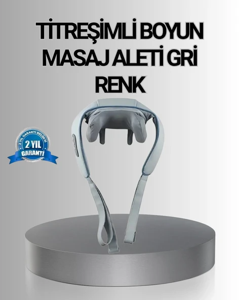 Titreşimli Boyun Masaj Cihazı Isı Terapili Şarjlı VNB-01 Ergonomik U Tasarım ürün görseli 1