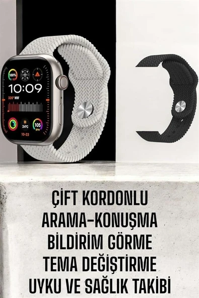 Akıllı Saat Yeni Nesil GPS Özelliği NFC Ve Uyku Takibi ürün görseli 1