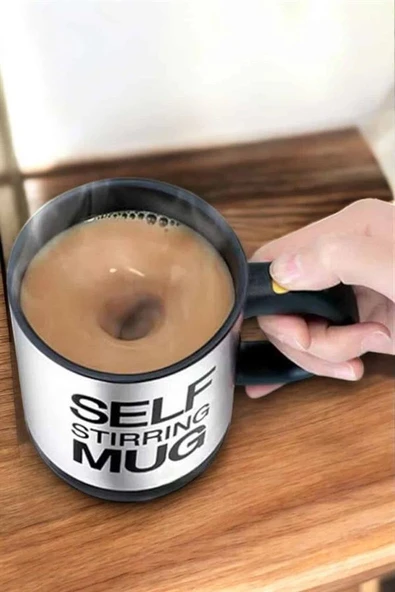 Mikser Kupa Yazılı Mug Bardak Karıştırma Özelliği ürün görseli 1
