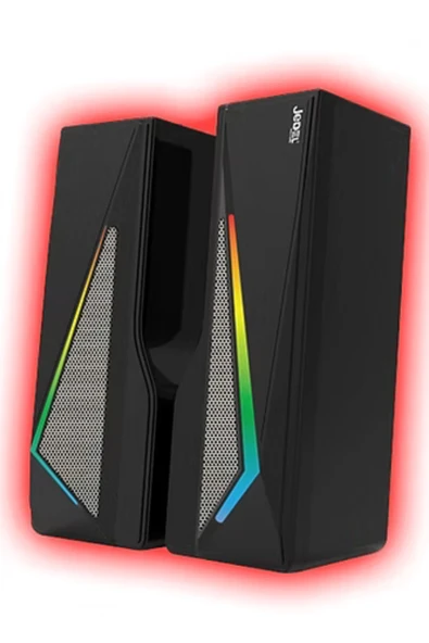 Jedel S-550 RGB Işıklı 2.0 Multimedia Hoparlör - Soundbar ve Oyuncu Hoparlörü ürün görseli 1