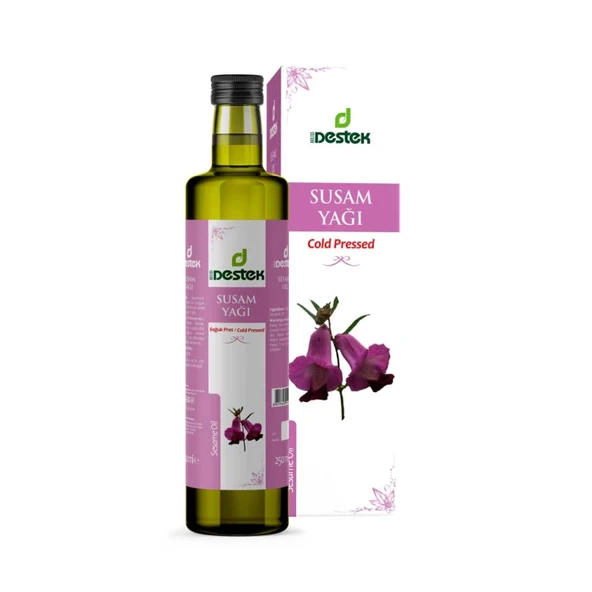 Destek Susam Yağı 250 Ml - %100 Doğal Soğuk Sıkım ürün görseli 1
