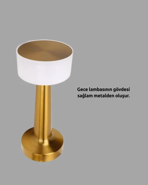 DEKORATİF MASA LAMBASI - Resim 2