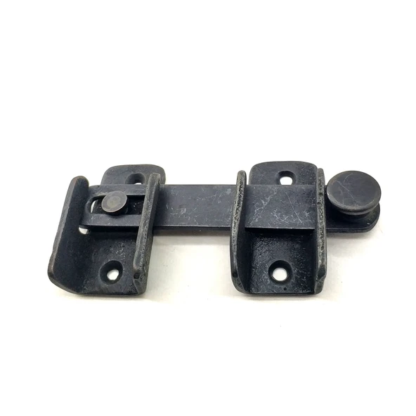 Antika Tarz Dekoratif Pirinç Kapı Mandalı - 57x115 Mm, Oksit ürün görseli 1