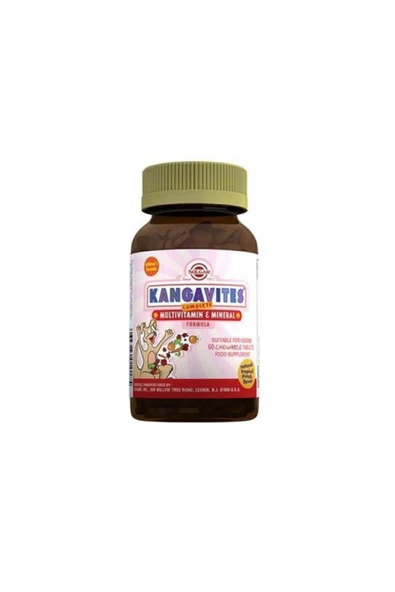 Solgar Kangavites Multivitamin Mineral 60 Çiğneme Tablet ürün görseli 1